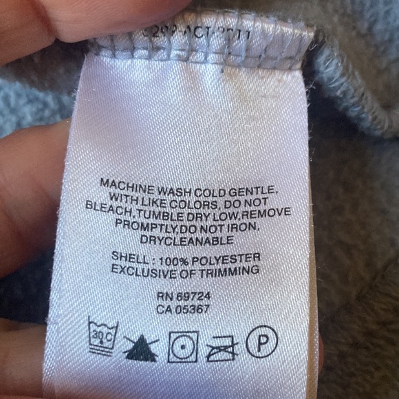 Wonderful Columbia youth Large, gray fleece jacket - Picture 9 of 11